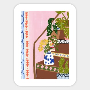 Bohemian Stairs Sticker